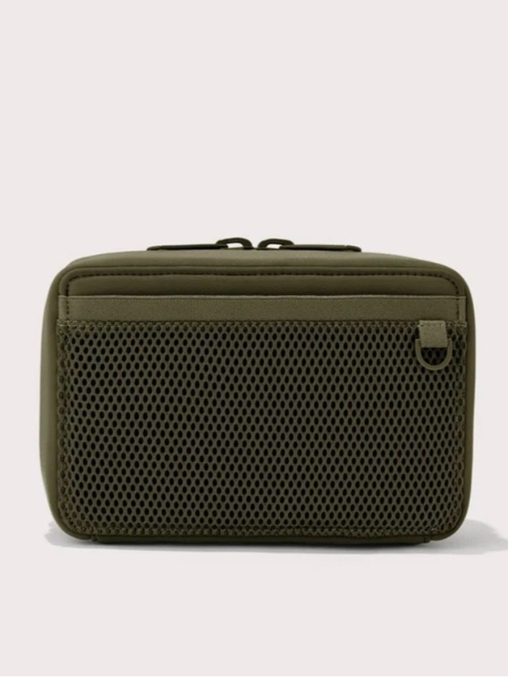 Dagne Dover Arlo moss green tech neoprene organizer